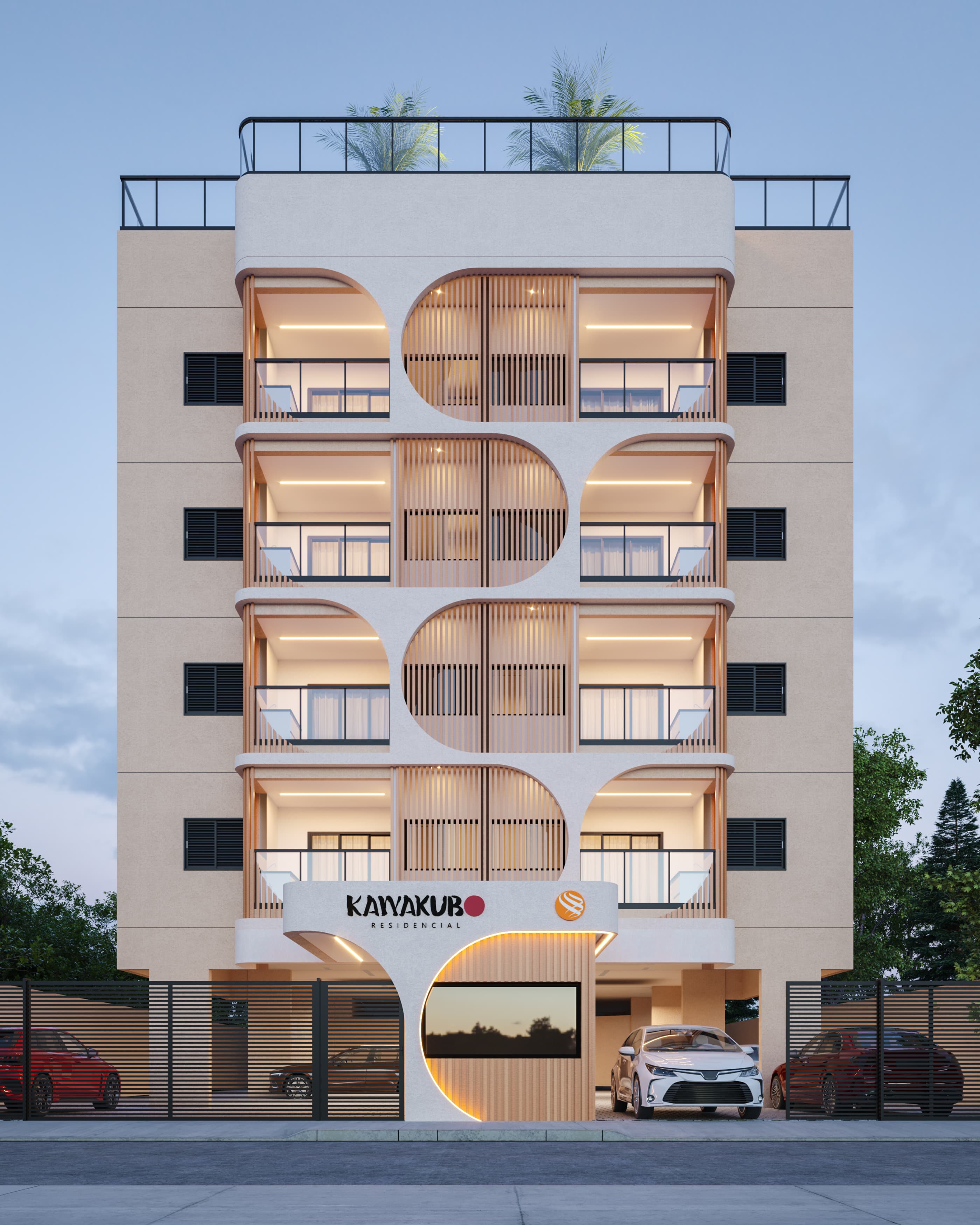 Fachada do Kawakubo Residencial